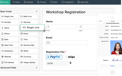 Best Form Builder 2025: Zoho Forms for Business & WordPress